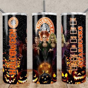Hocus Pocus Halloween witchs brew 20oz tumbler